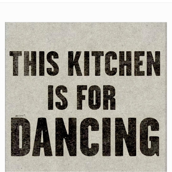 Framed Kitchen Print Quote Poster Dining Room Wall Art Home Décor Print 12”x12” - Picture 2 of 4